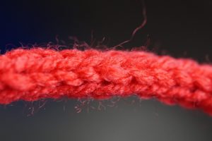 knitting, knitted fabric, thread, woollen, hose, structure, wool, red, handwork, knit