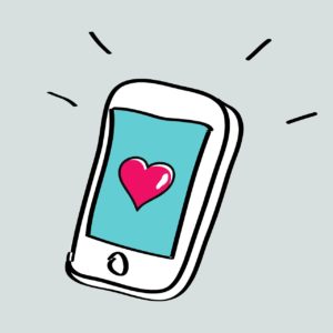 smartphone, phone, call, mobile, technology, icon, symbol, digital, link, heart, love, message, screen, device, smartphone, phone, phone, phone, phone, phone, call, mobile