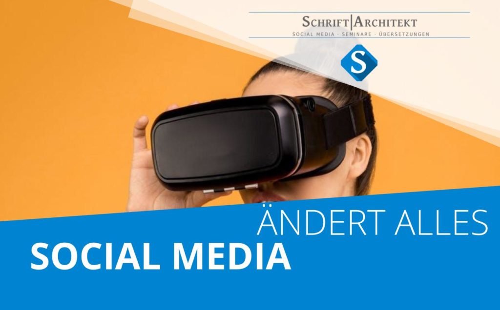 Agentur Schrift-Architekt.de Social Media Seminare zu ar vr