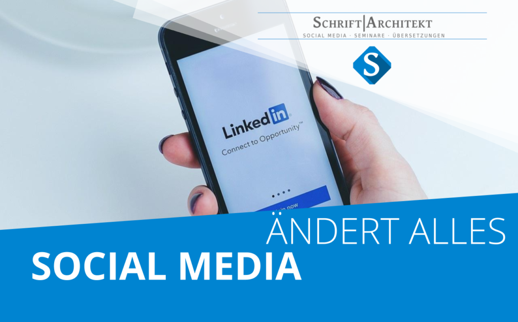 Agentur Schrift-Architekt.de Social Media Seminare zu linkedin