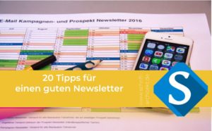 Agentur Schrift-Architekt.de für Beratung, Coaching und Weiterbildung - Blogcover zum Thema Newsletter