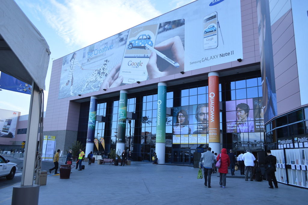 Eingang zum Las Vegas Convention Center (Bild: CC BY-SA 2.0).