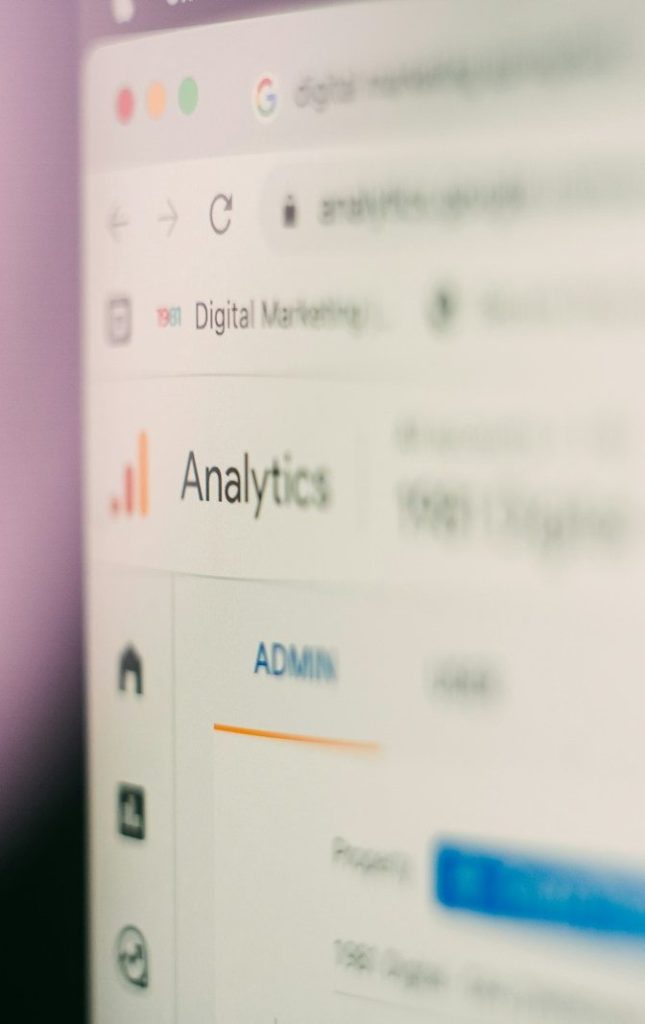 a close up of a computer screen with a blurry background