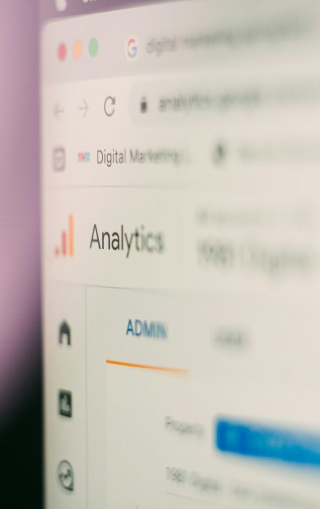 a close up of a computer screen with a blurry background