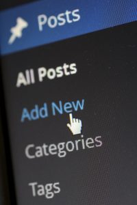 wordpress beitrag post blog woocommerce shop einrichten